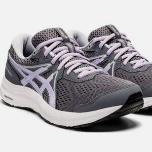 Asics Gel-Contend 7 1012A911-027 Women's US 10 Gray Trail Running